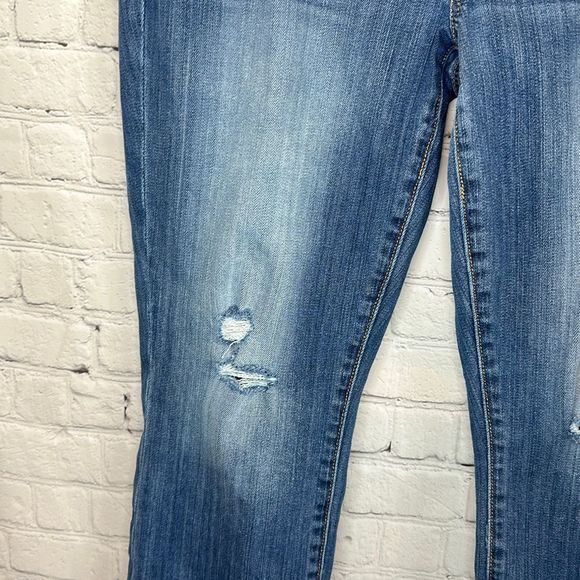 American Eagle Stretch Slightly distressed Artist Jeans size 12 - Picture 4 of 14